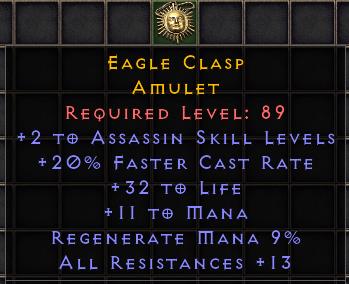 Eagle Clasp[ID:17148373974]