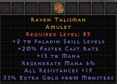 Raven Talisman[ID:17149042717]