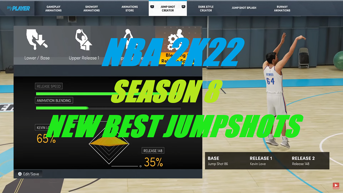 NBA 2K22 Season 8 New Best Jumpshots for All Builds