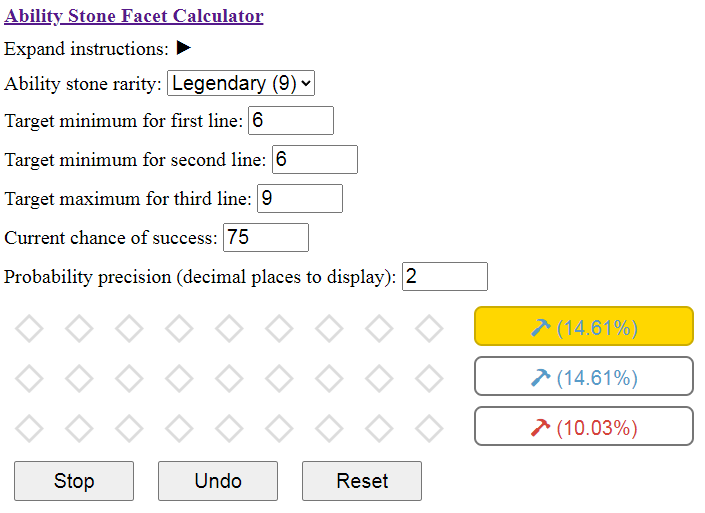 Lost Ark Ability Stone Calculator 1