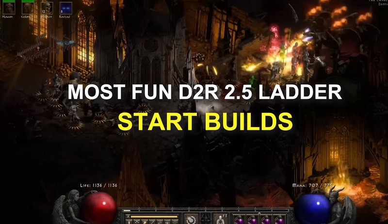 MOST FUN D2R 2..5 LADDER START BUILDS