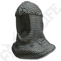 Blue Silver Mail Hood Blue Silver Mail Hood