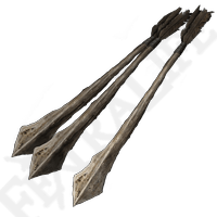 Bone Great Arrow (fletched)