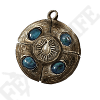 Cerulean Amber Medallion +2