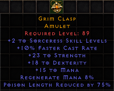 Grim Clasp[ID:1668330061]