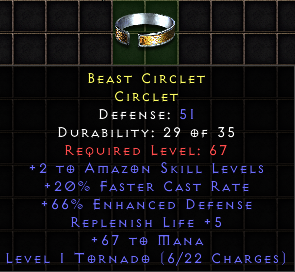Beast Circlet[ID:1668578560]