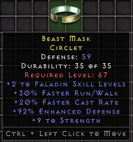Beast Mask[ID:1668646321]