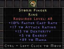 Storm Finger[ID:1668905975]