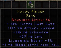 Havoc Finger[ID:1669247422]