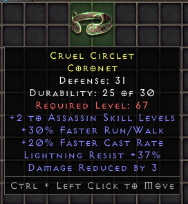 Cruel Circlet[ID:1669767924]