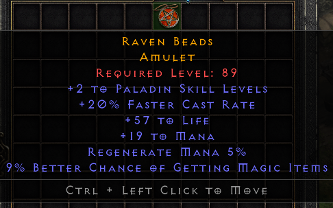 Raven Beads[ID:1671139778]