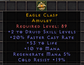 Eagle Clasp[ID:1672271339]
