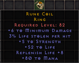 Rune Coil[ID:1672701712]