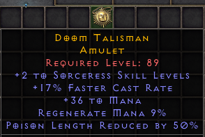 Doom Talisman[ID:1672701727]
