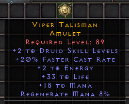 Viper Talisman[ID:1672789671]