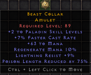 Beast Collar[ID:1673420839]