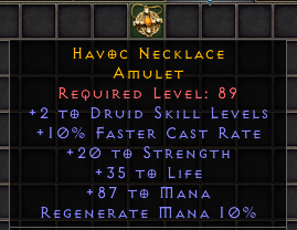 Havoc Necklace[ID:1673827694]