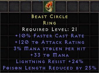 Beast Circle[ID:1673924090]