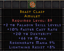 Beast Clasp[ID:1674780145]