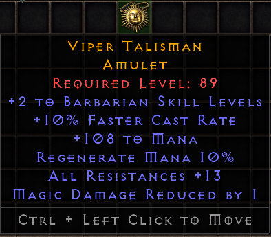 Viper Talisman[ID:1675187762]