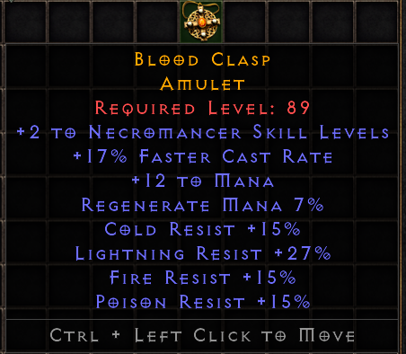 Blood Clasp[ID:1675324989]