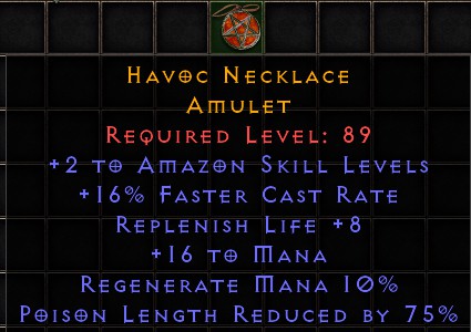 Havoc Necklace[ID:1679815663]
