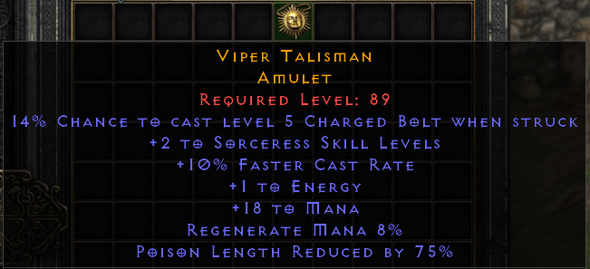 Viper Talisman[ID:1679995914]
