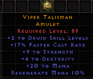 Viper Talisman[ID:1680513520]