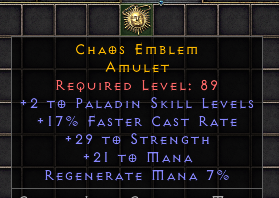 Chaos Emblem[ID:1680783681]