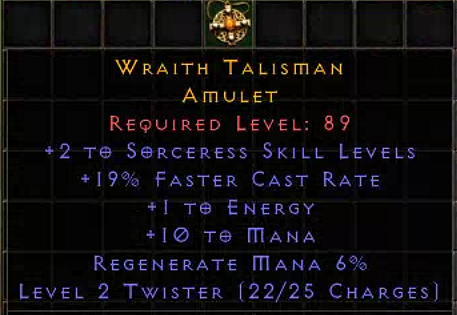 Wraith Talisman[ID:1680913136]