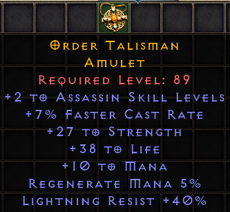 Order Talisman[ID:1681053910]
