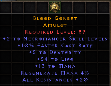 Blood Gorget[ID:1681198000]