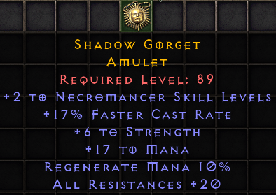 Shadow Gorget[ID:1681536284]