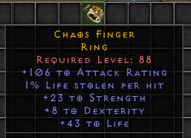 Chaos Finger[ID:1681988950]