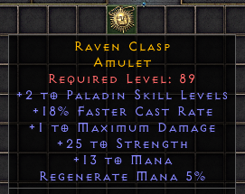 Raven Clasp[ID:1682587156]
