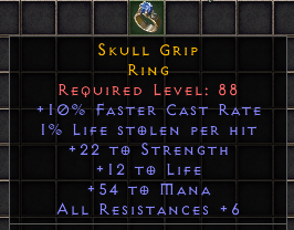 Skull Grip[ID:1683793579]