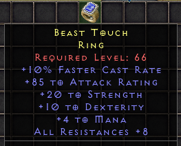 Beast Touch[ID:1683793585]