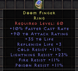 Doom Finger[ID:1683793936]
