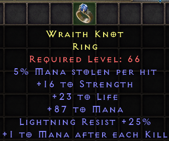 Wraith Knot[ID:1685028454]