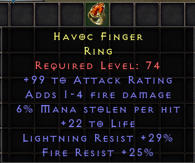 Havoc Finger[ID:1685258397]