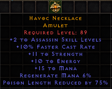 Havoc Necklace[ID:1685858540]