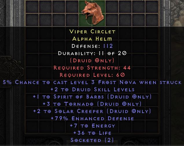 Viper Circlet[ID:16991630574]