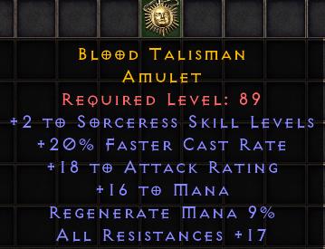 Blood Talisman[ID:17023172606]