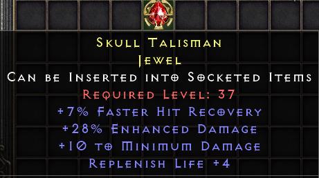 Skull Talisman[ID:17090480802]