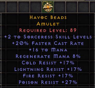 Havoc Beads[ID:17130324511]