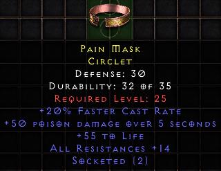 Pain Mask[ID:17297462664]