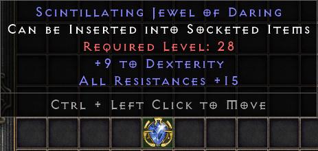 Scintillating Jewel Of Daring[ID:1747709613897]