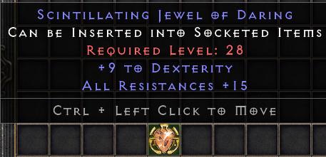 Scintillating Jewel Of Daring[ID:1747709614106]