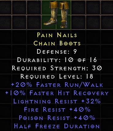 Pain Nails[ID:1748006292720]
