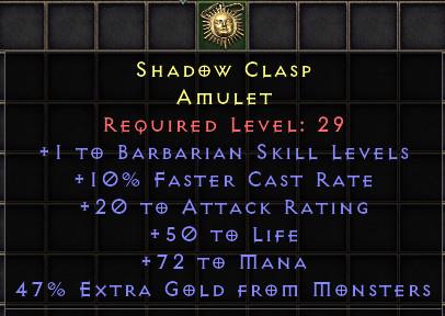 Shadow Clasp[ID:1748101459298]